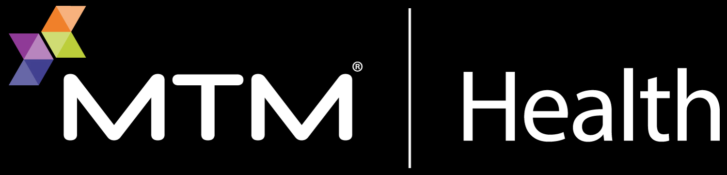 MTM Health logo - dark background